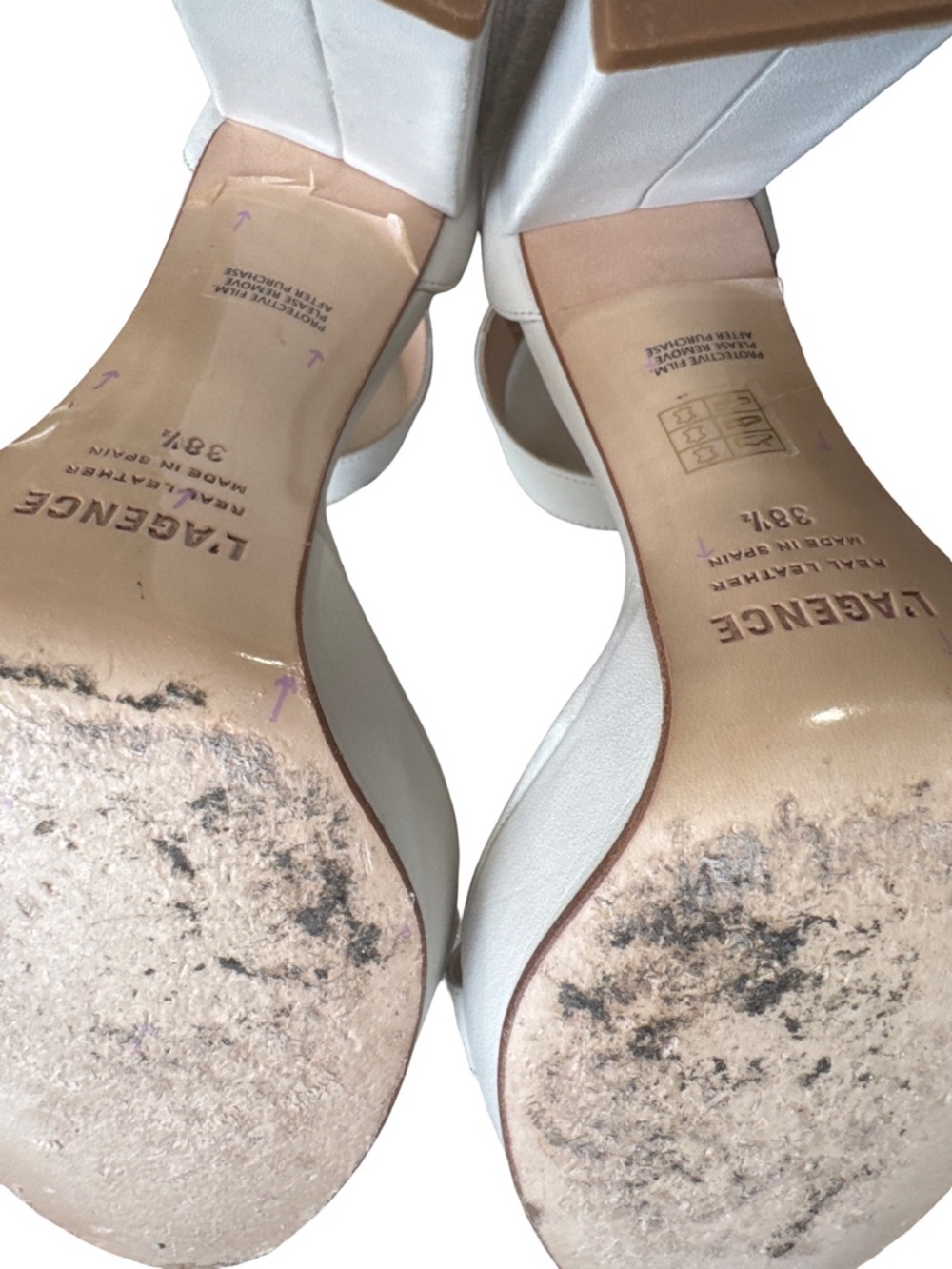 L'AGENCE Cecile II Platform Sandals - Picture 7 of 7